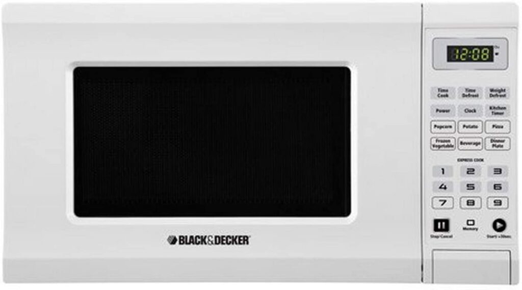 Black And Decker Microwave 0.7CF White LP Gas & Supplies