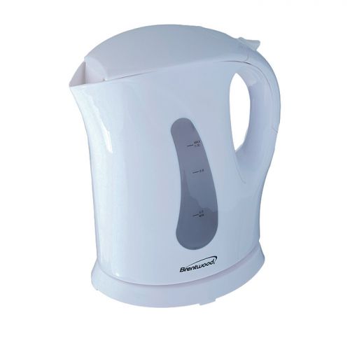 Brentwood KT-1610 BPA Free 1L Cordless Electric Kettle, White - Brentwood  Appliances